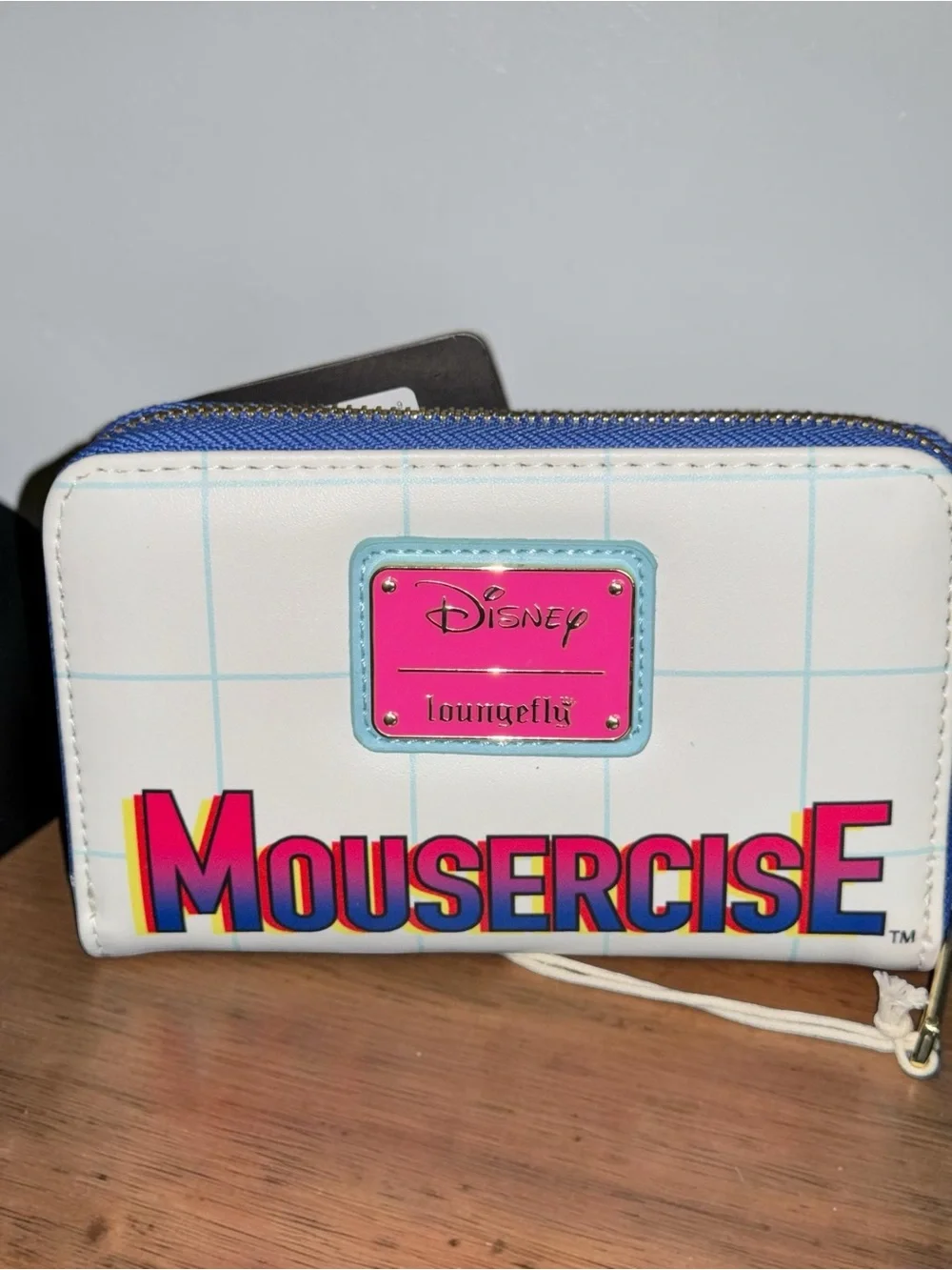 Loungefly Disney Mousercise Zip Wallet